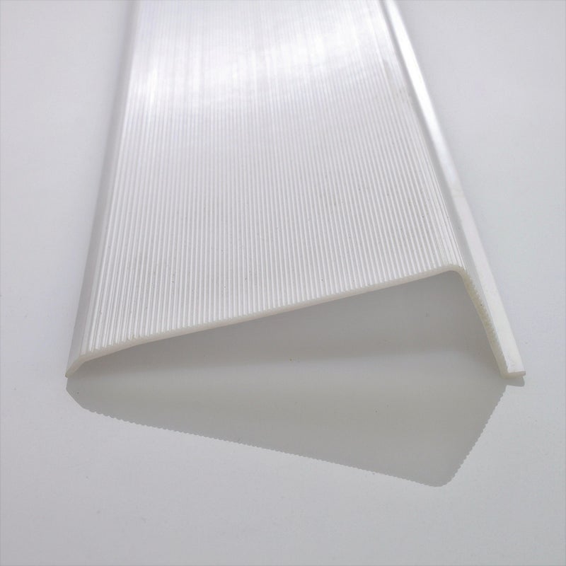 BEAM Lighting Plastics Your Diffuser Source Beam Lighting Under Cabinet Light Cover Replacement | White Ribbed Acrylic Diffuser (L-Shaped, 24") - Image 5